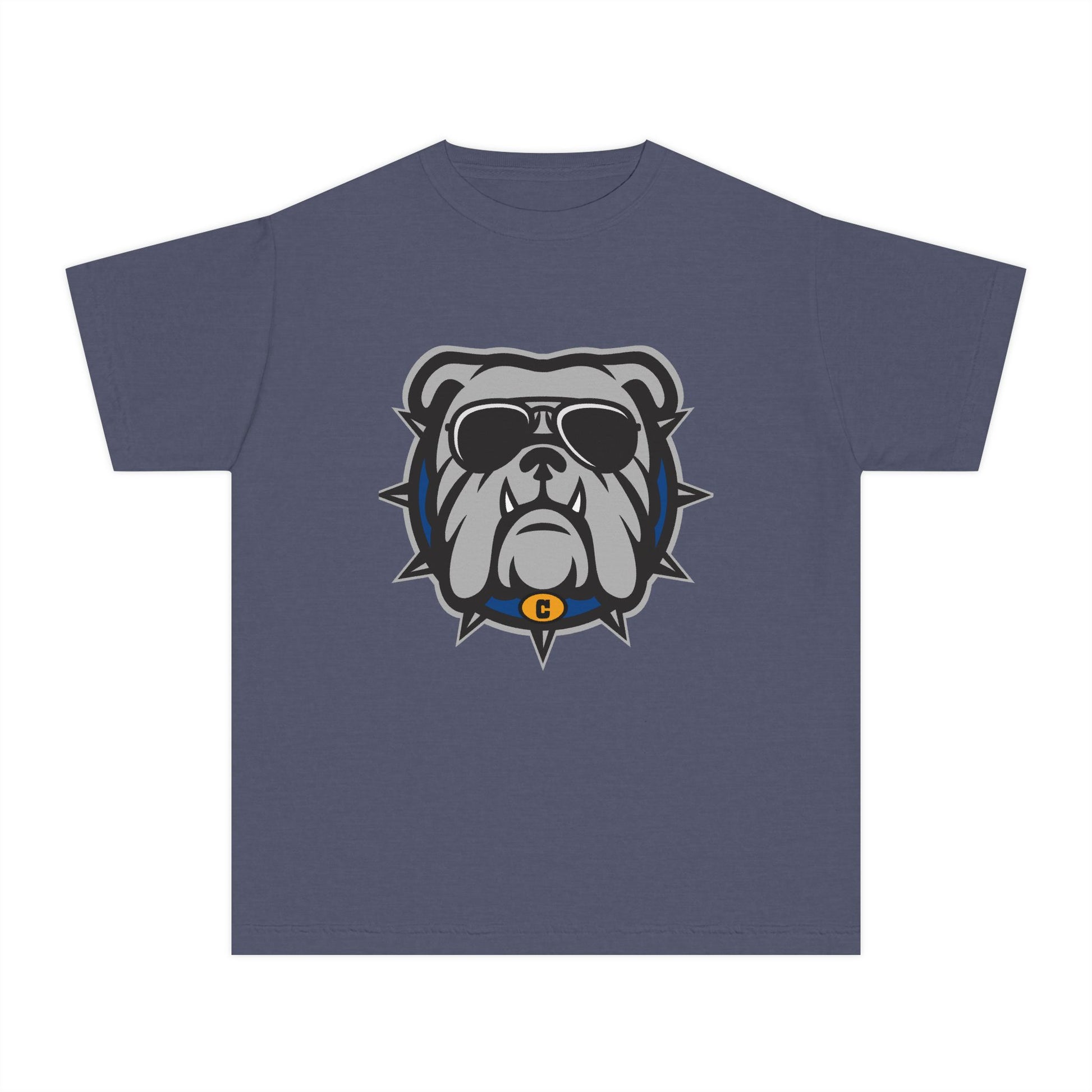 Cool Bulldog Graphic Youth Tee