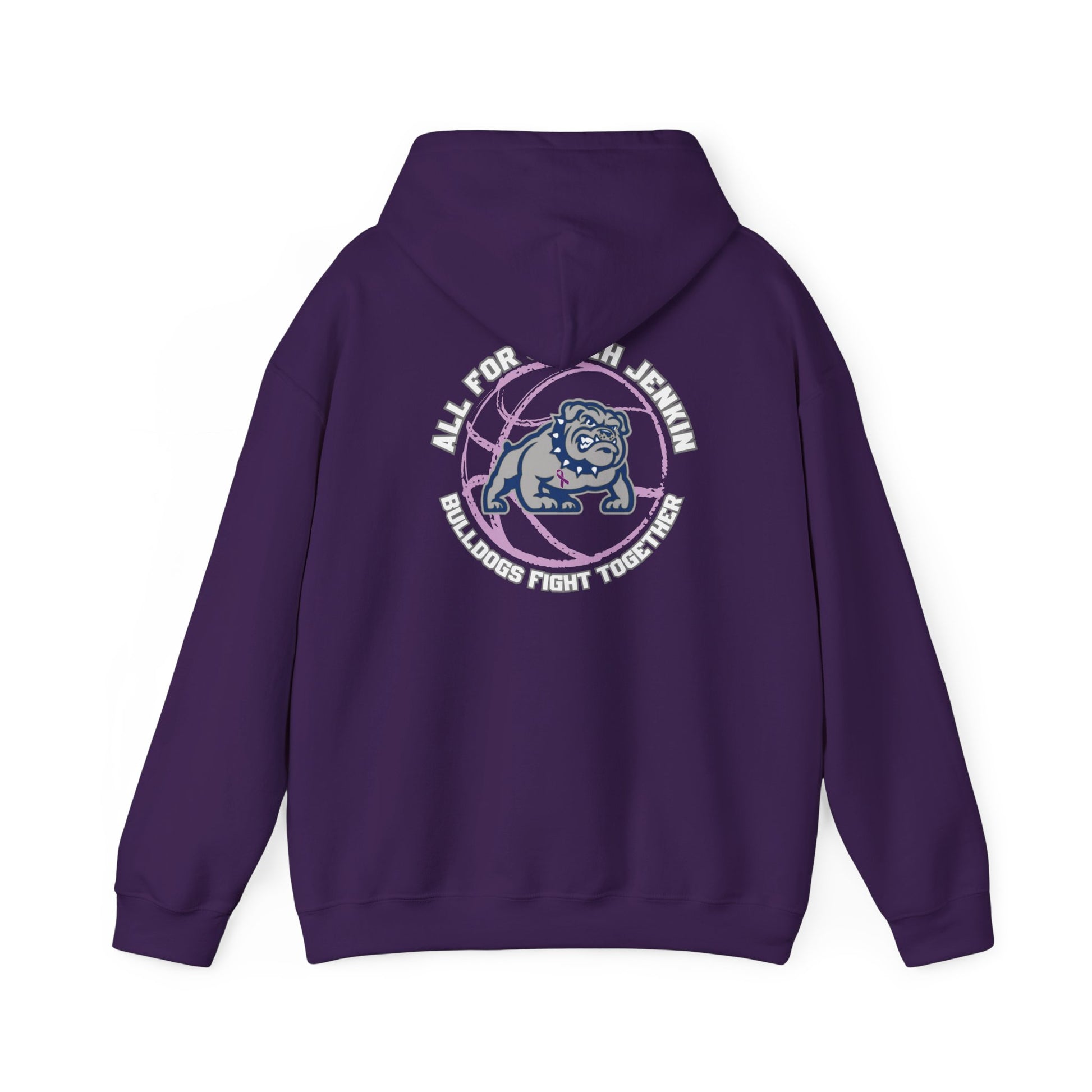 All For Coach Jenkin- Bulldogs Fight Together Hoodie