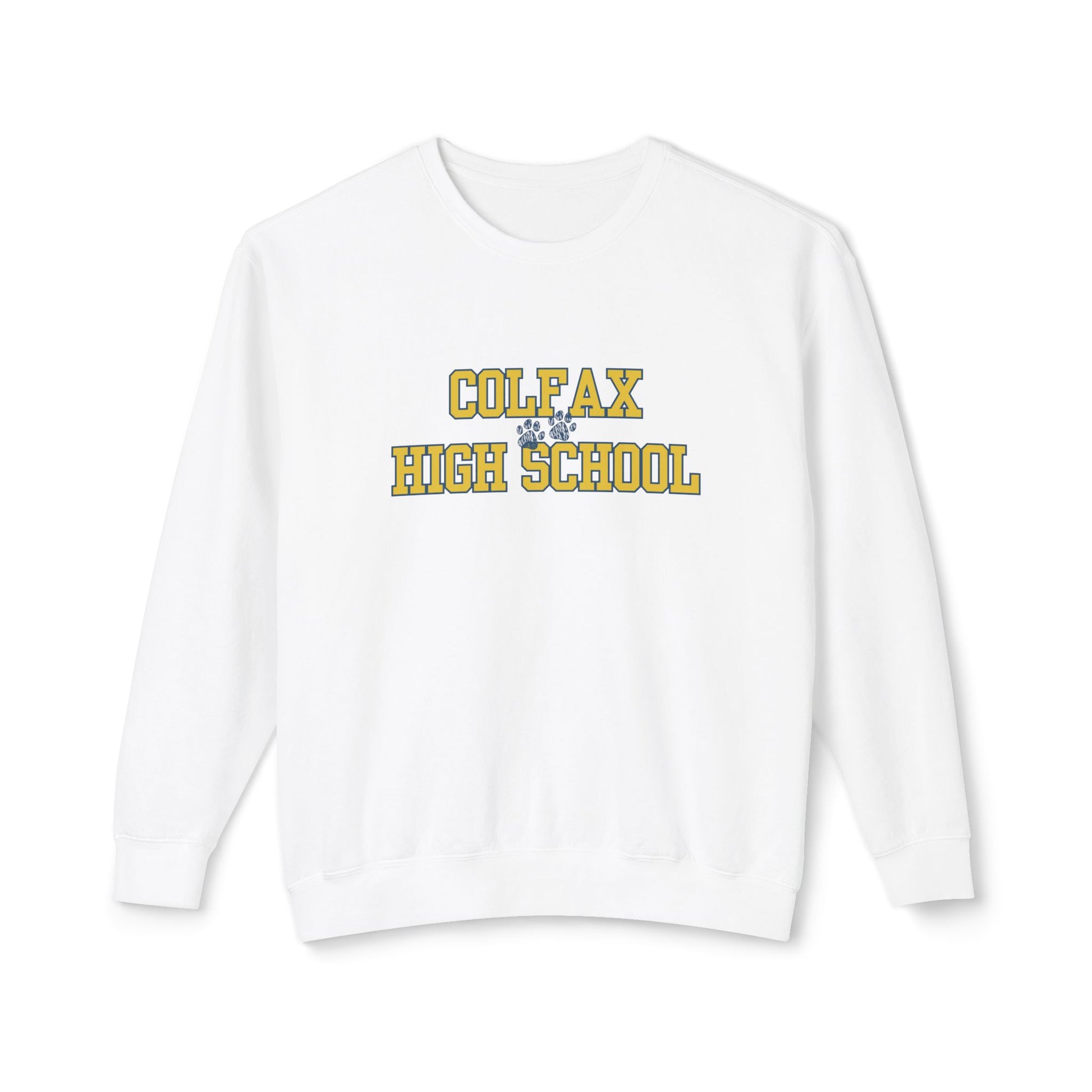Colfax High School LIGHTWEIGHT Crewneck Limited Edition-Dyed Sweatshirt