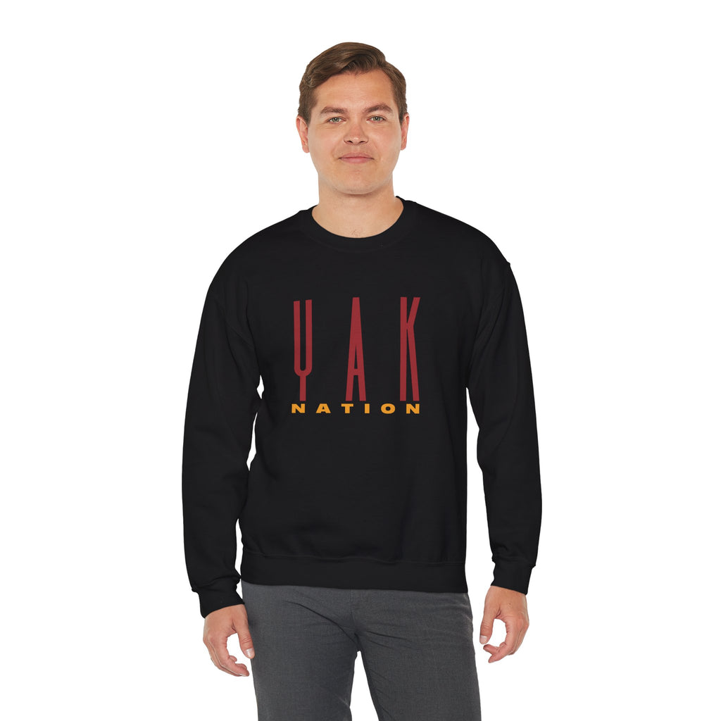 YAK Nation Retro Logo Crewneck