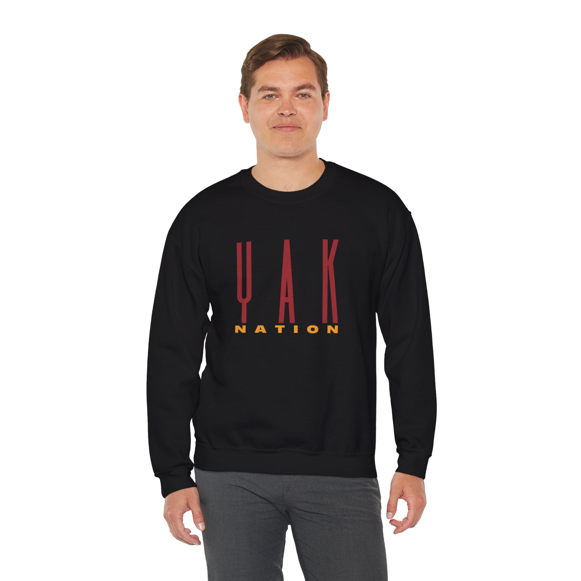YAK Nation Retro Logo Crewneck