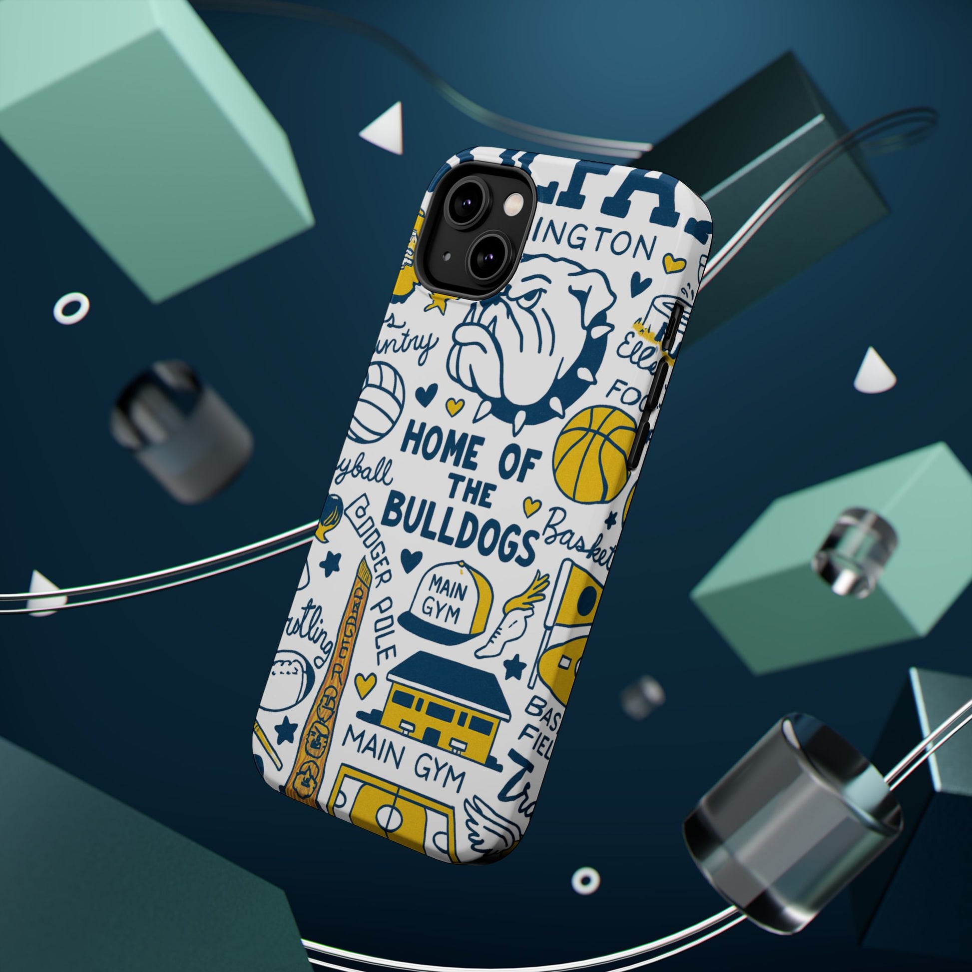 Colfax Bulldogs Magnetic Phone Case