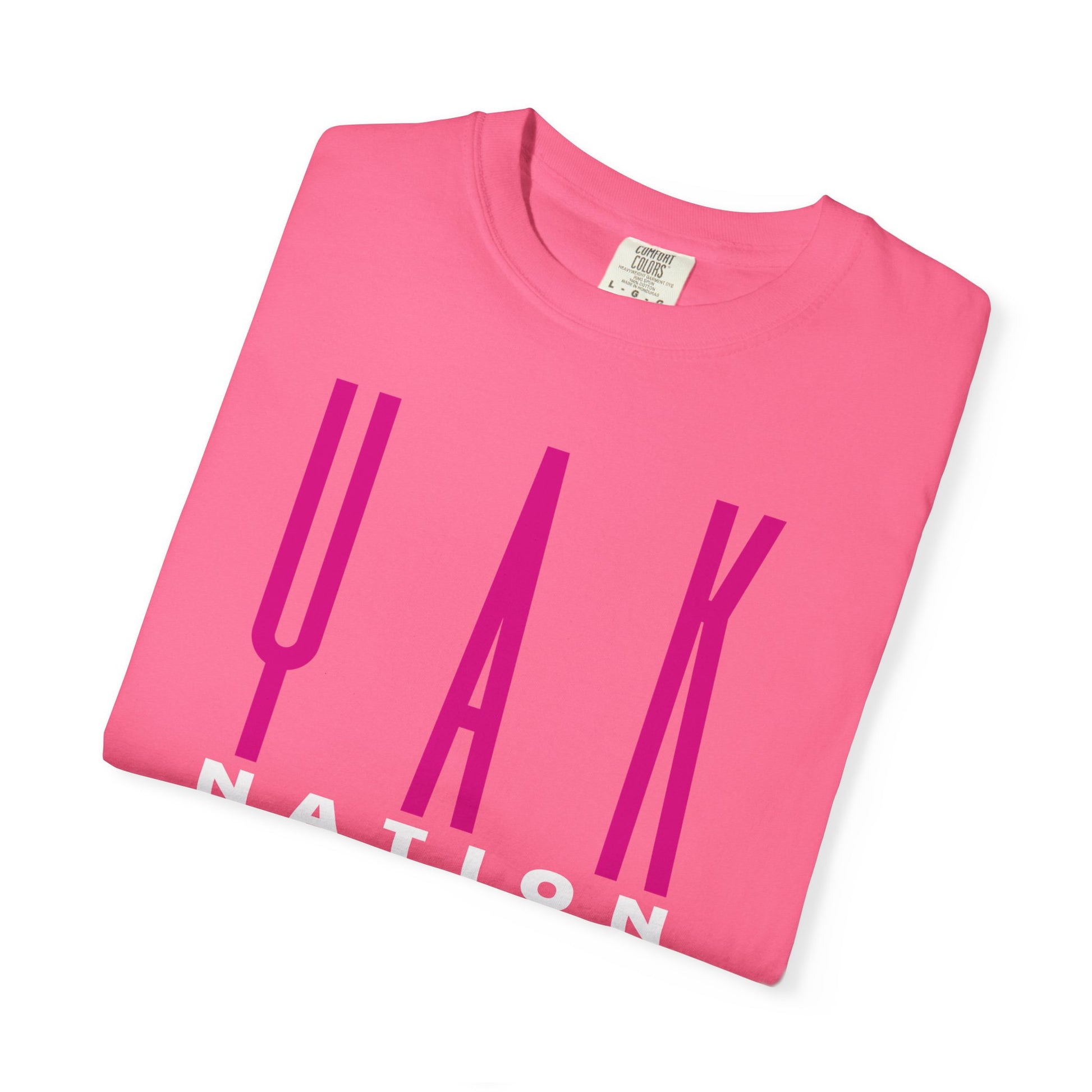 Pink YAK Nation Graphic T-Shirt