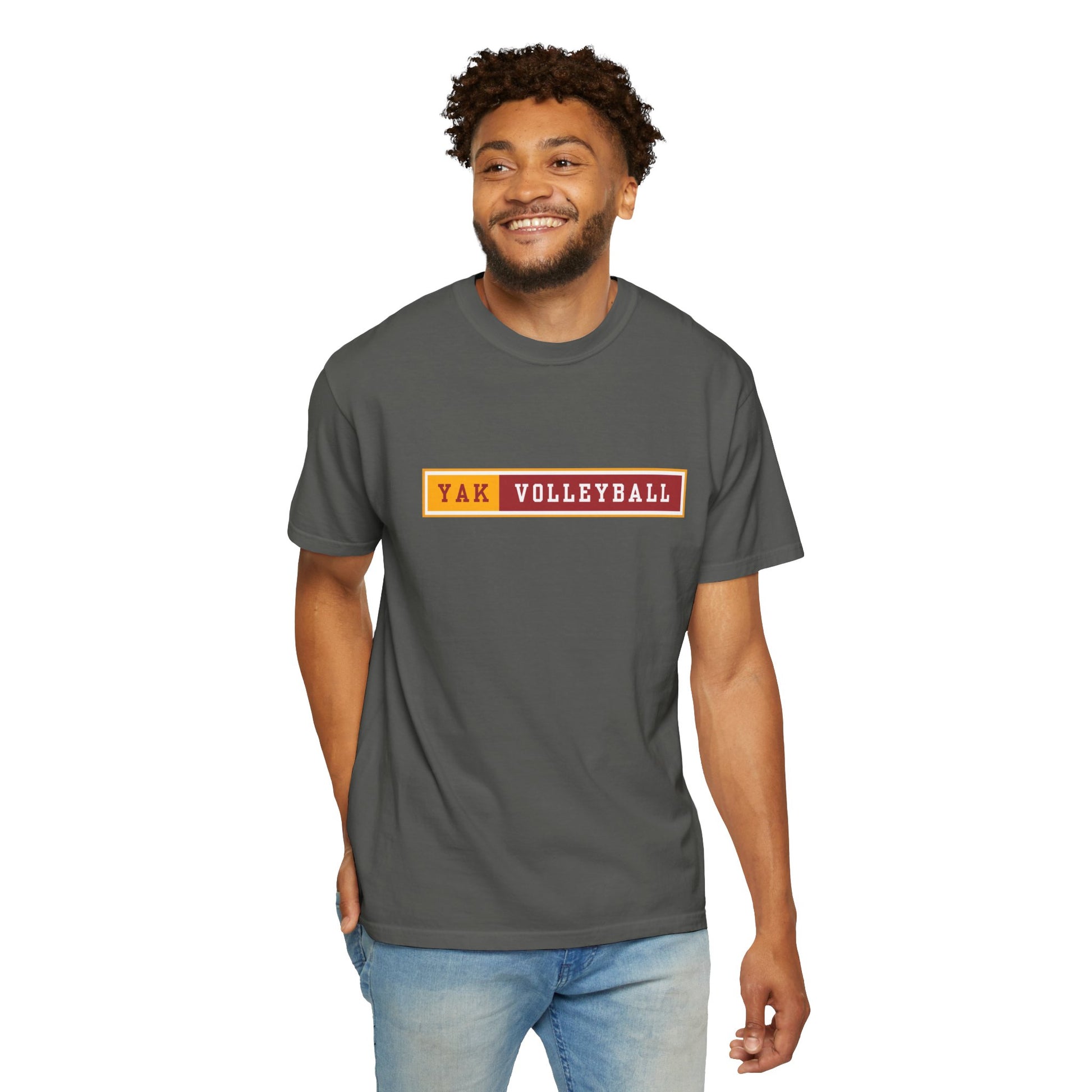 Volleyball Team Retro Box Logo T-Shirt