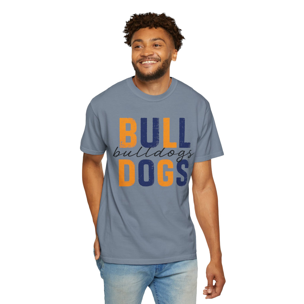 Bulldogs Retro Script T-Shirt
