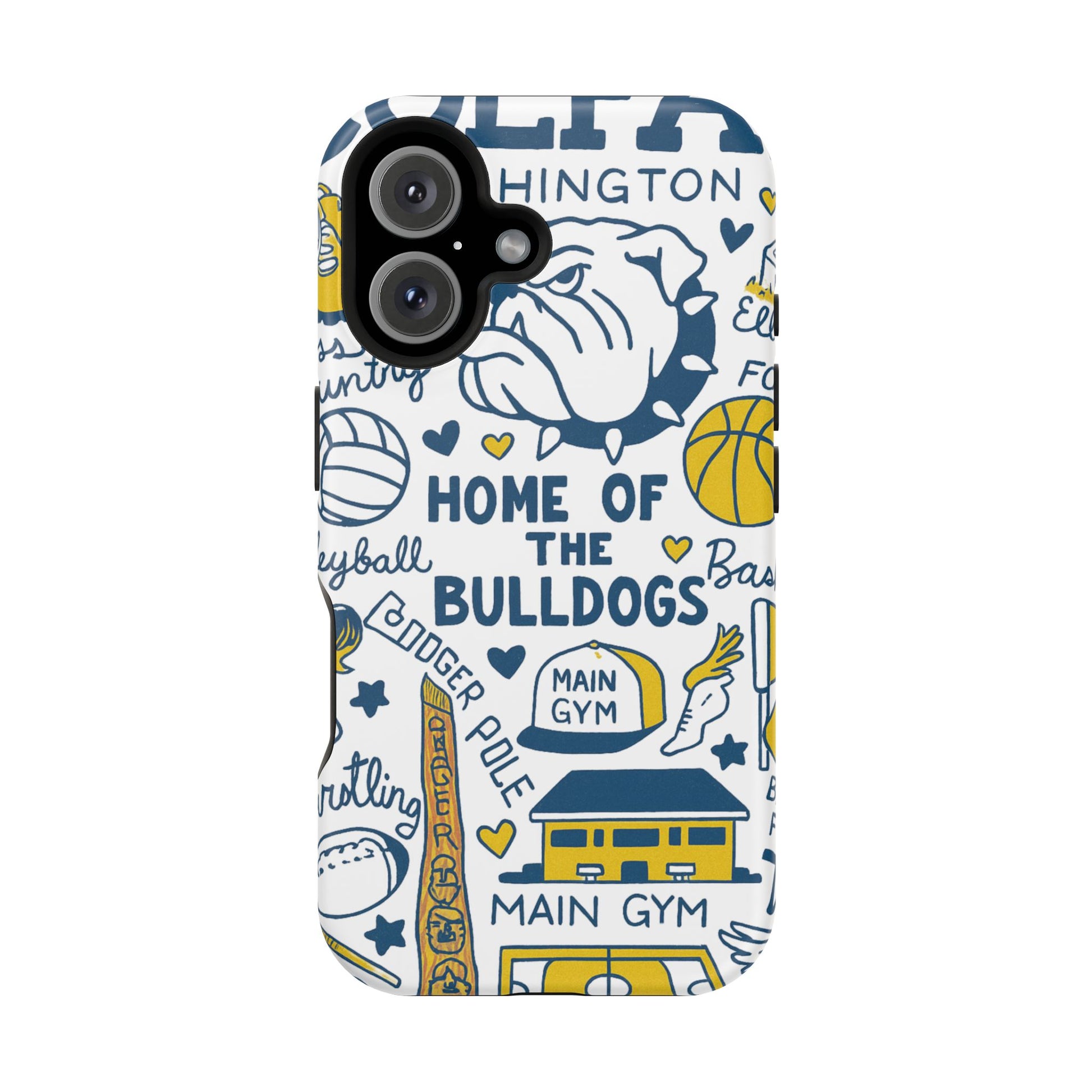 Colfax Bulldogs Magnetic Phone Case
