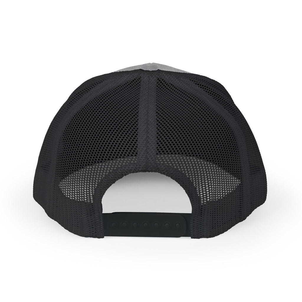 Colfax Embroidered Trucker Hat — Retro Campus Snapback
