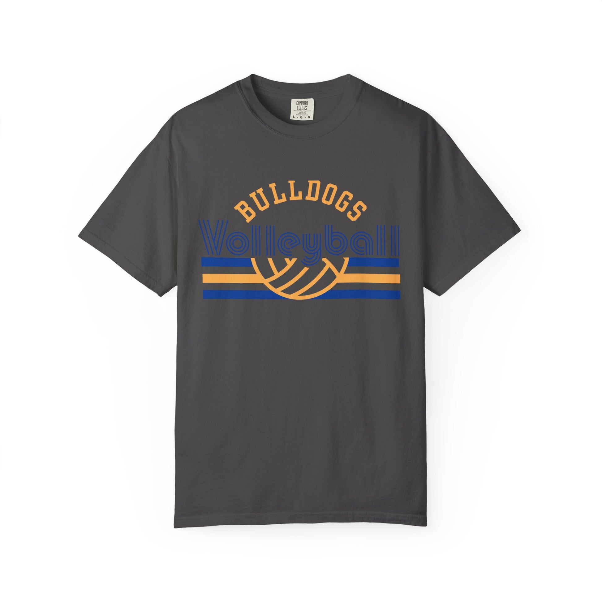 Retro Bulldogs Volleyball Tee